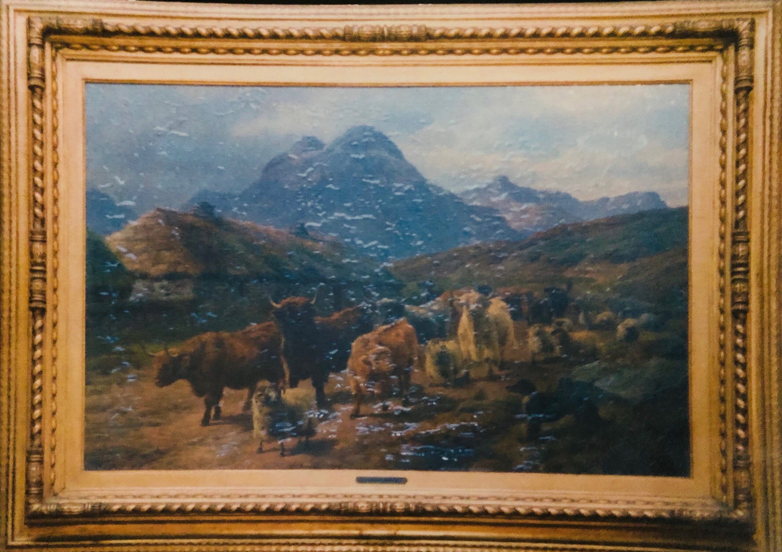 Charles Jones - Paesaggio con montagne