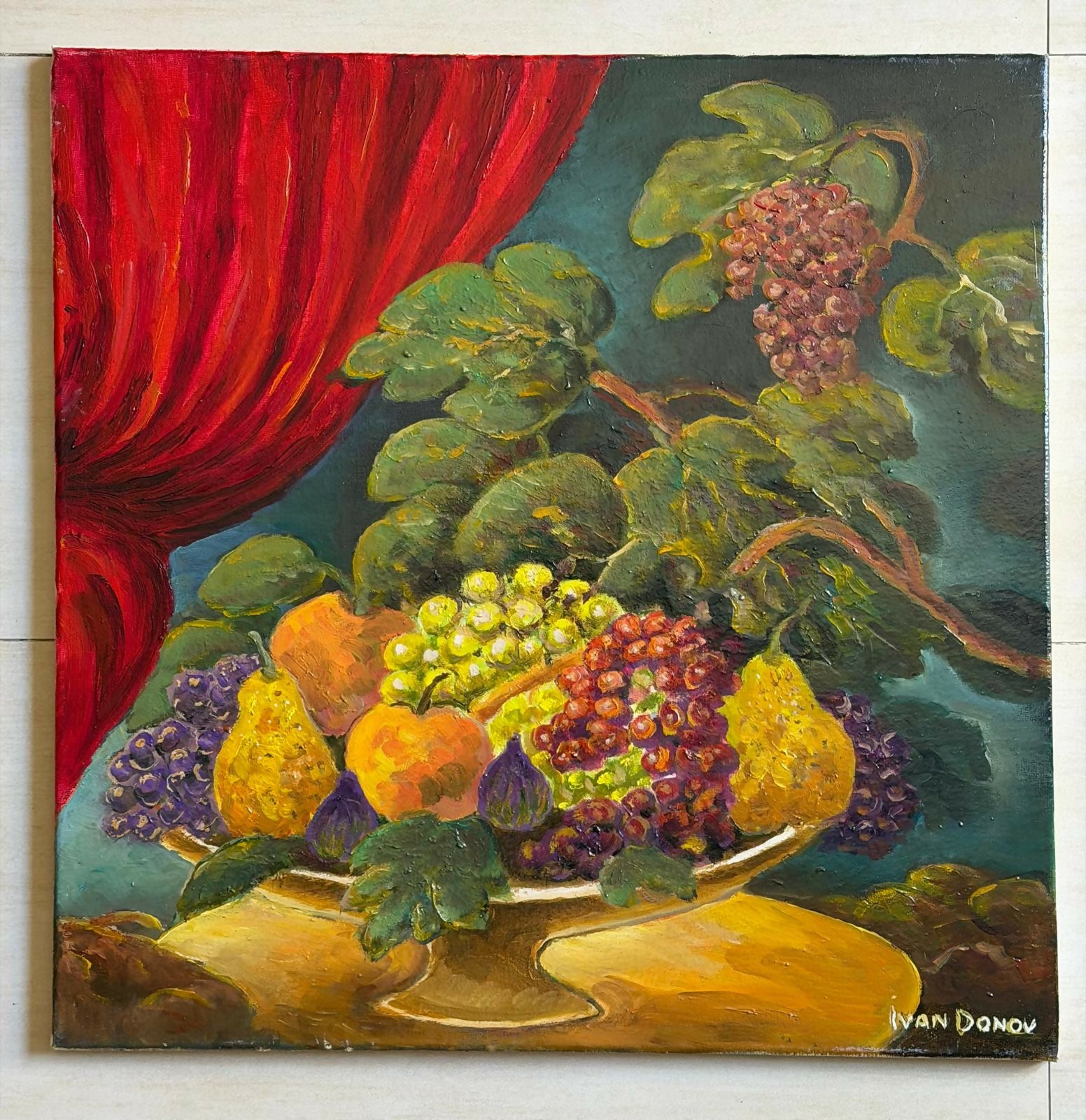 Natura morta con frutta di Ivan Donov