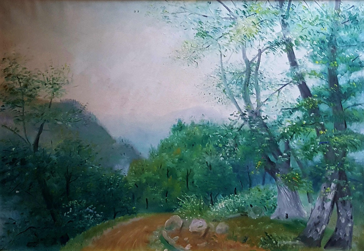 Umberto Lillioni - Camino a Corniglio