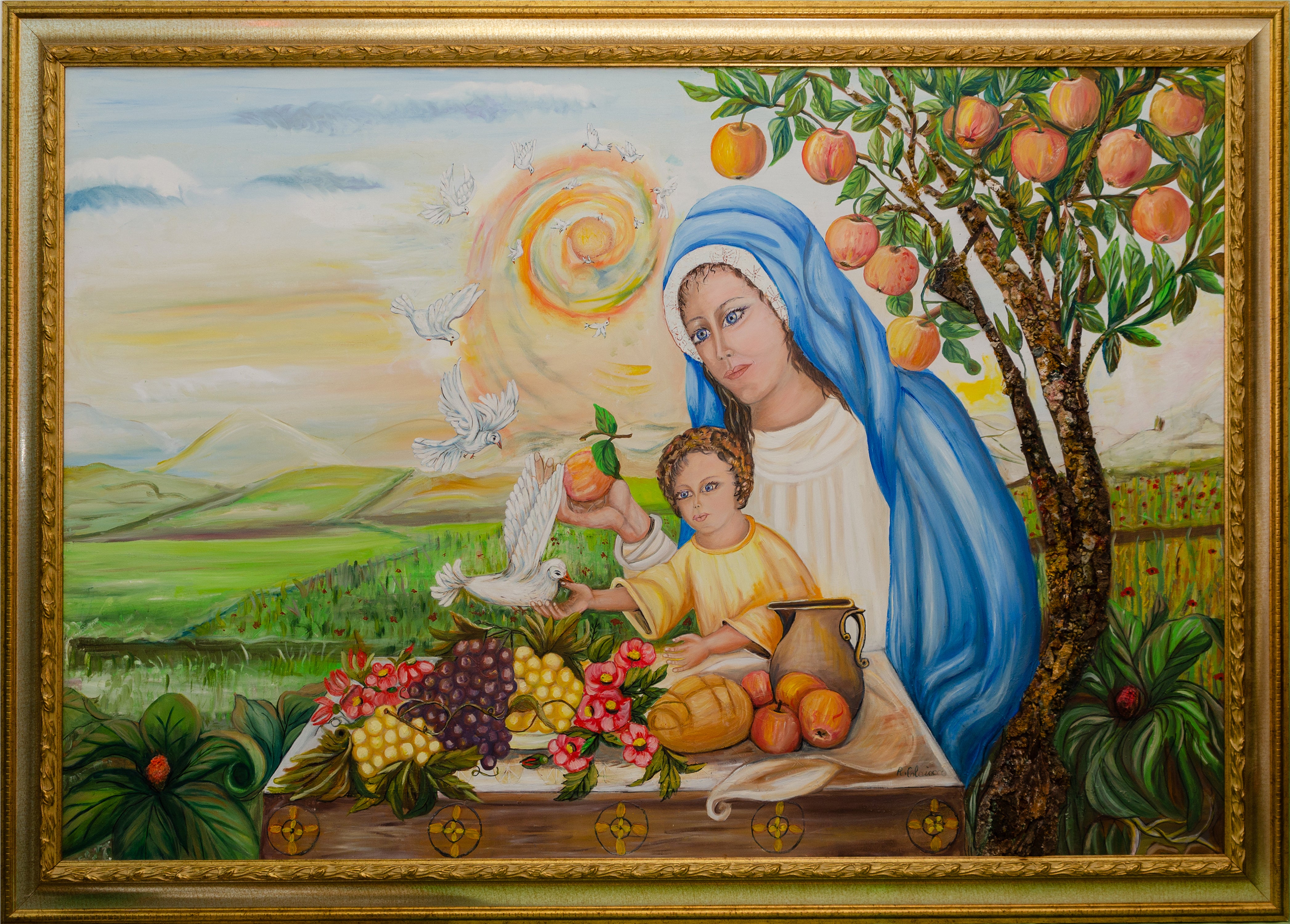 Rita Colaiocco - Virgen con el Niño