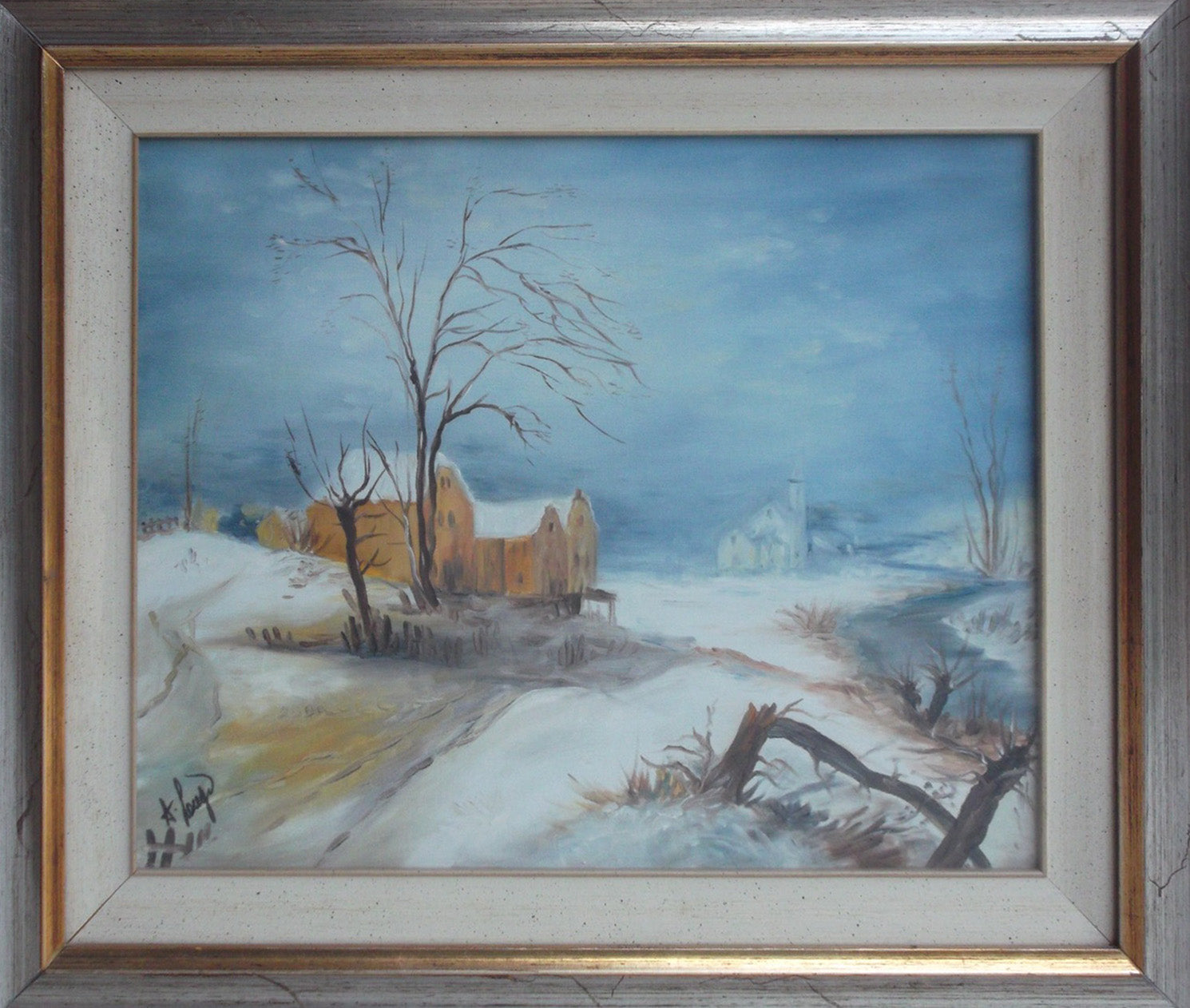 Antonio Longo - Snowy Landscape