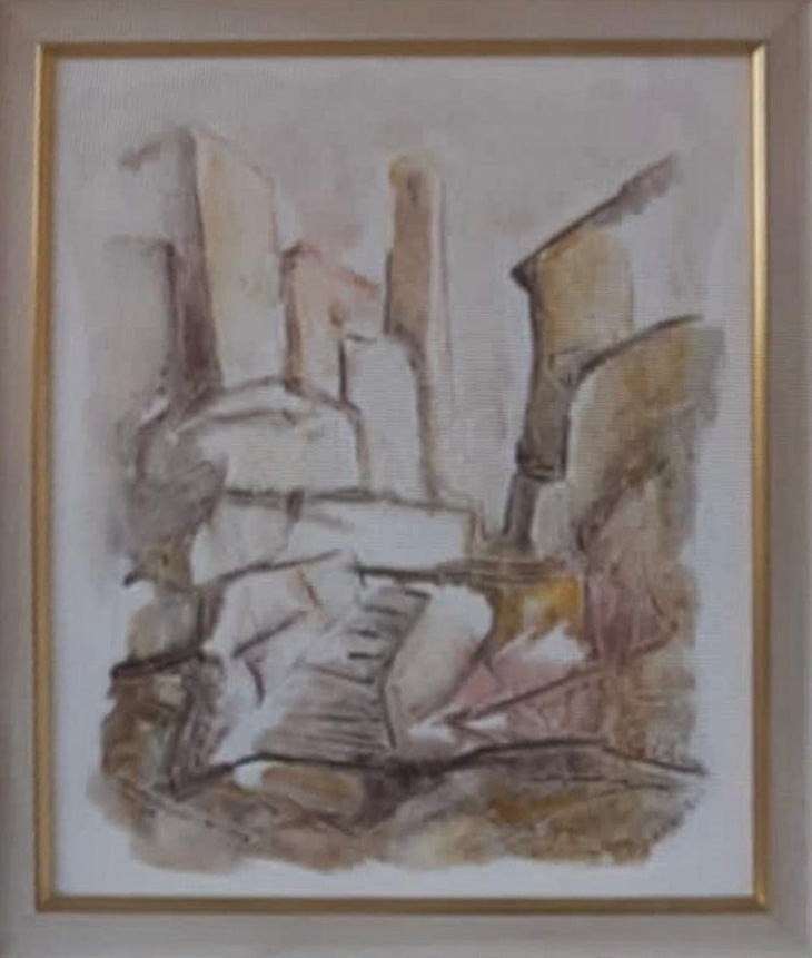 Luigi Vidoni - Scorcio a Cividale