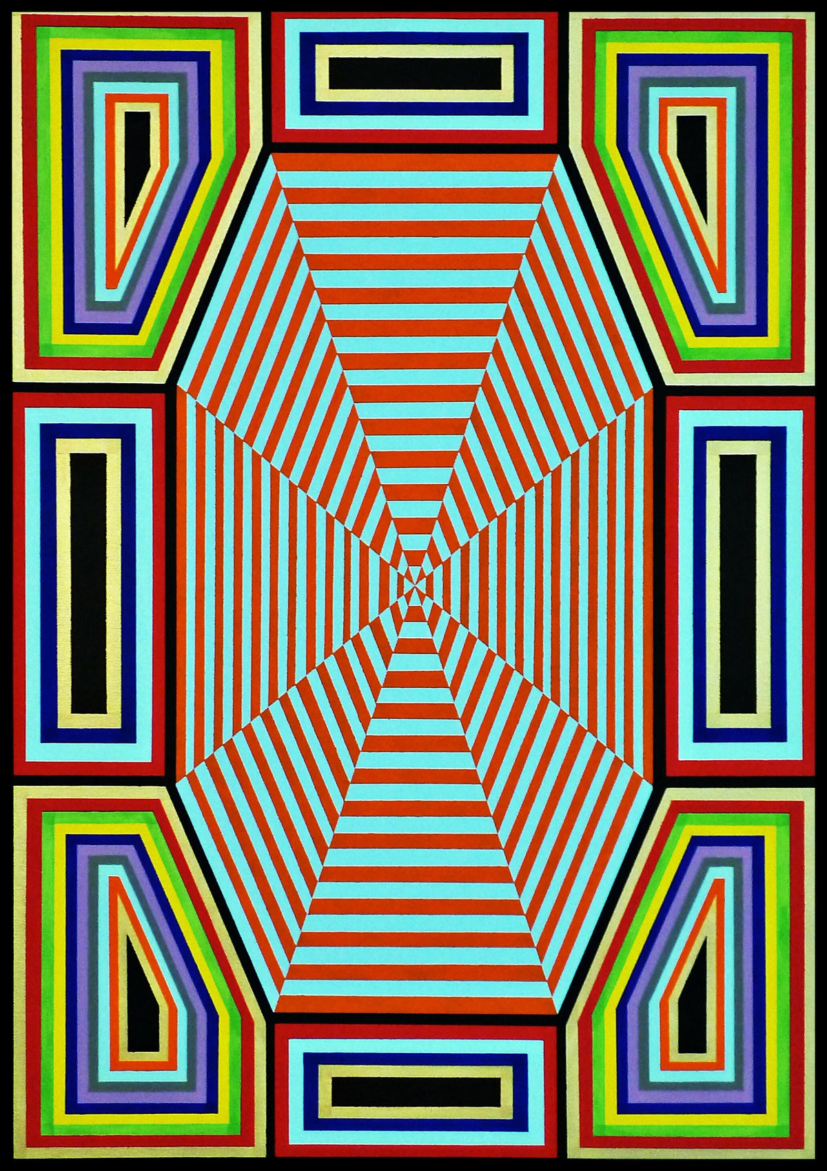 Mandala 2 di Roberto Lucato, acrilico
