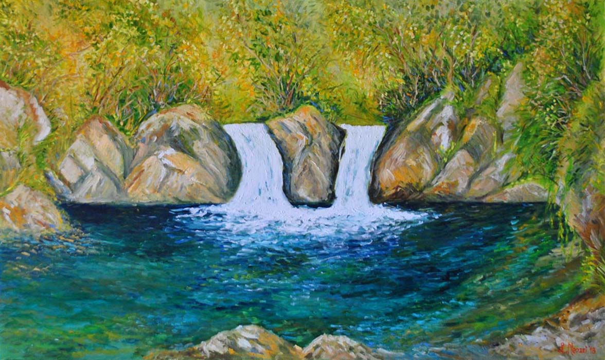 Leopoldo Meozzi - L'acqua e le rocce