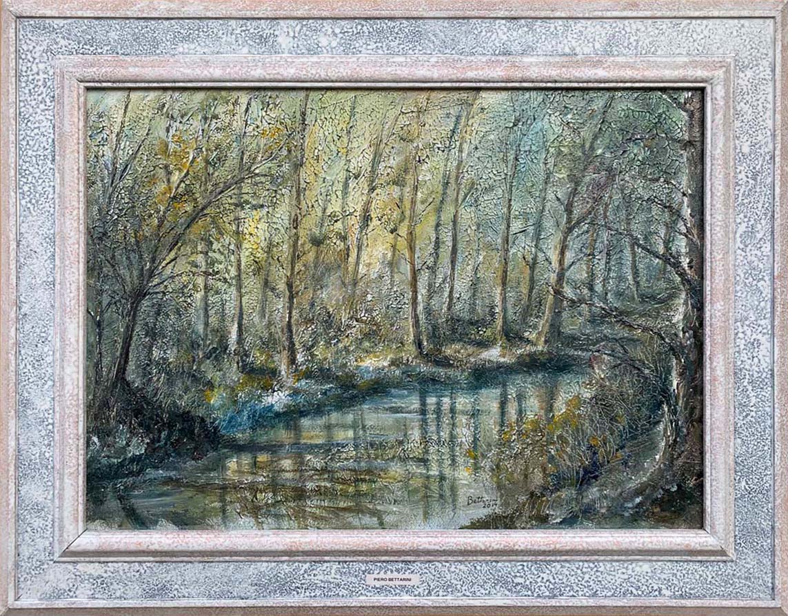 Piero Bettarini - Laghetto nel Bosco