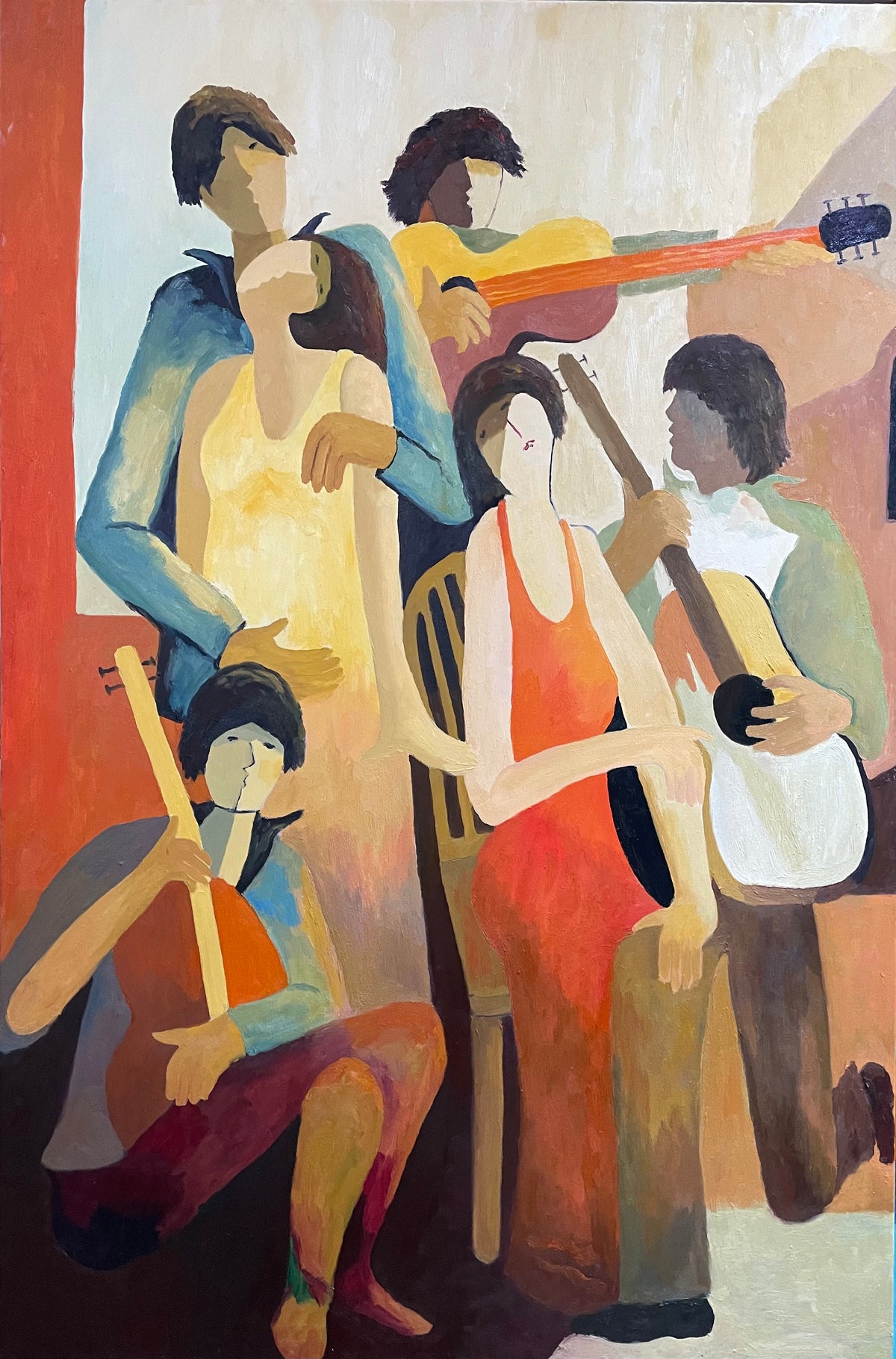 Jenifer Carey - Los tres guitarristas
