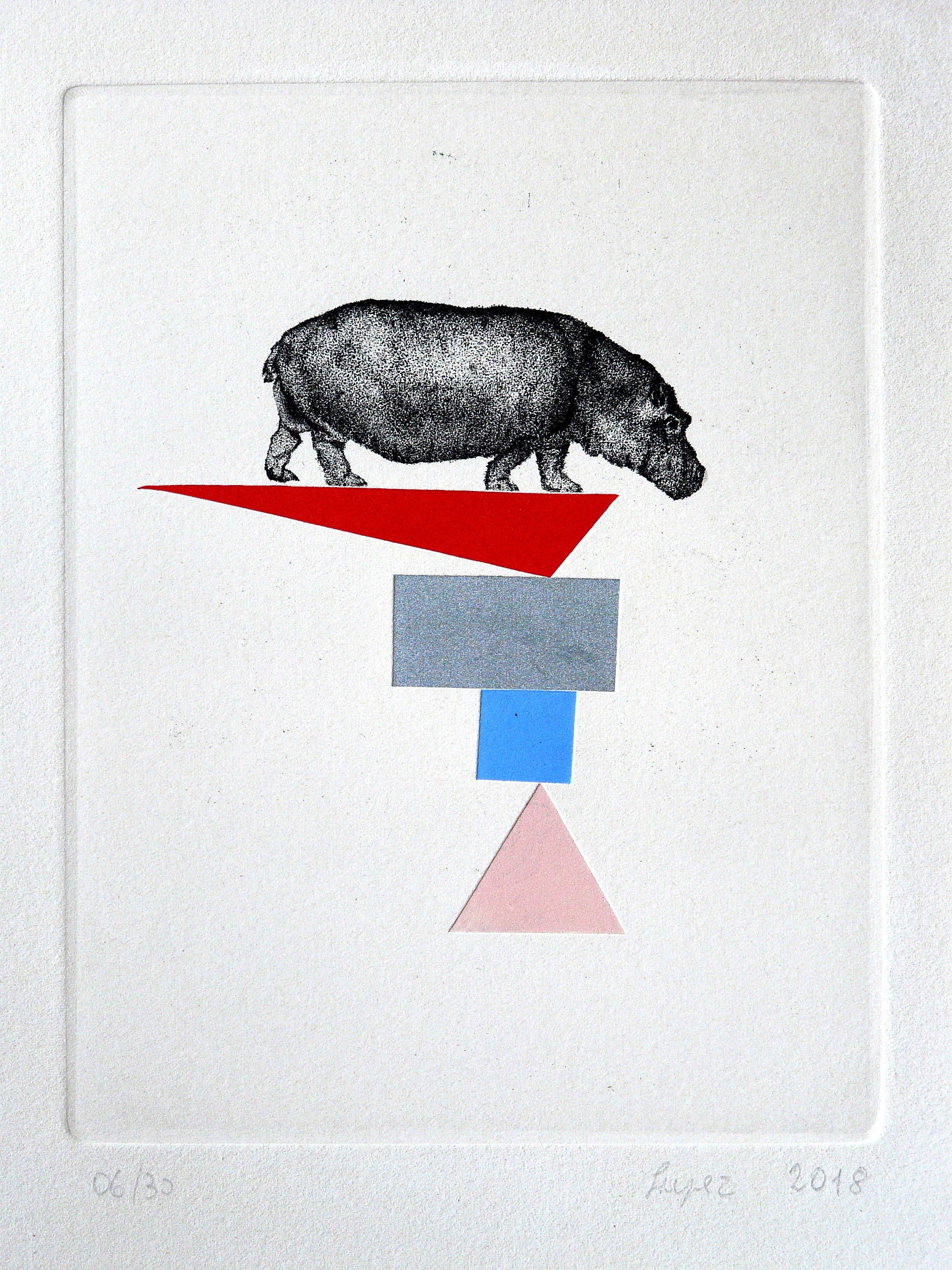 Lupez - Unstable Balances - Hippopotamus