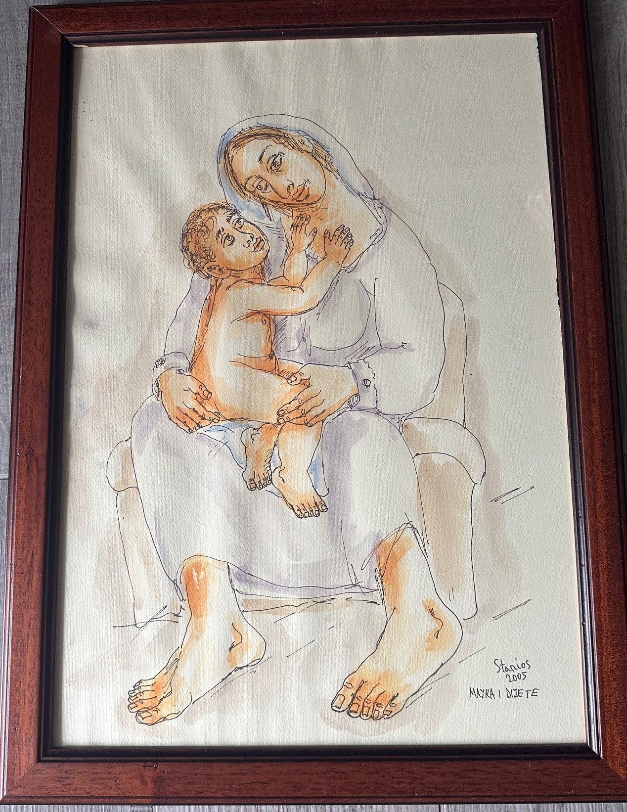 Starios  - Madonna con bambino