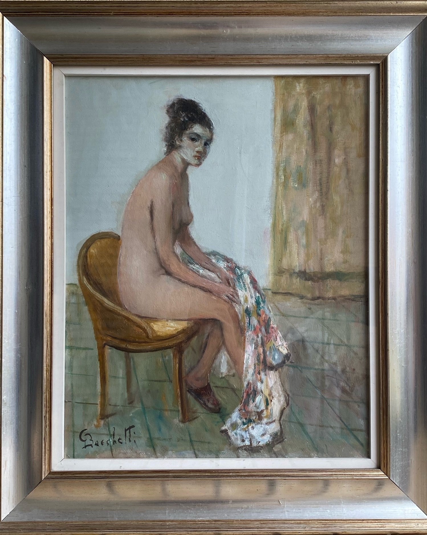 GAETANO BOCCHETTI (ATRIBUIBLE) - RETRATO FEMENINO