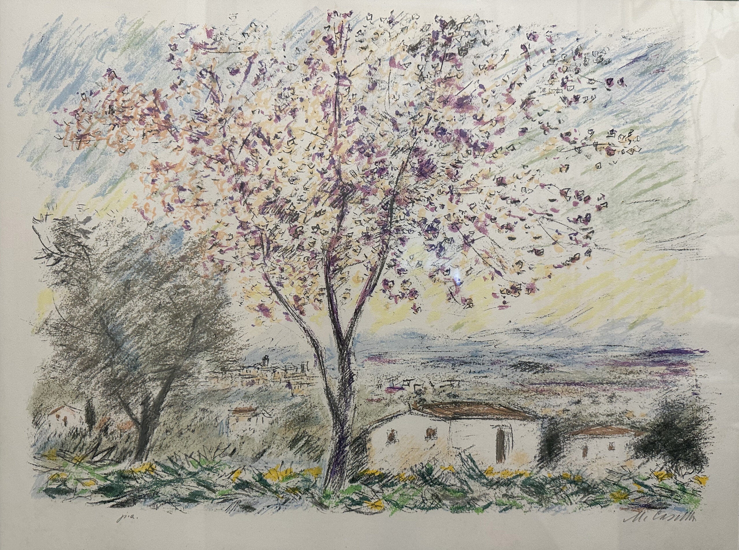 Michele Cascella - Paesaggio