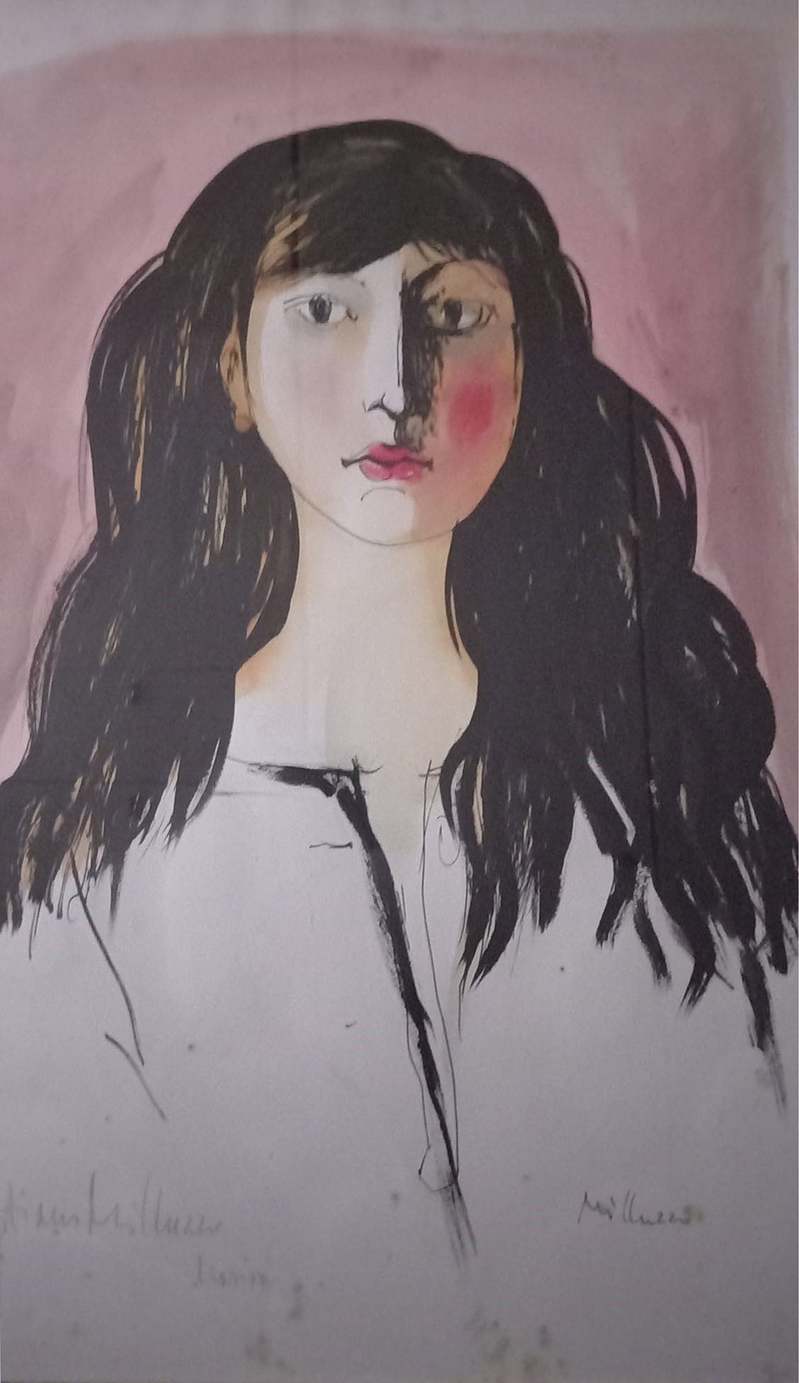 Sebastiano Milluzzo - Ritratto figlia Marisa