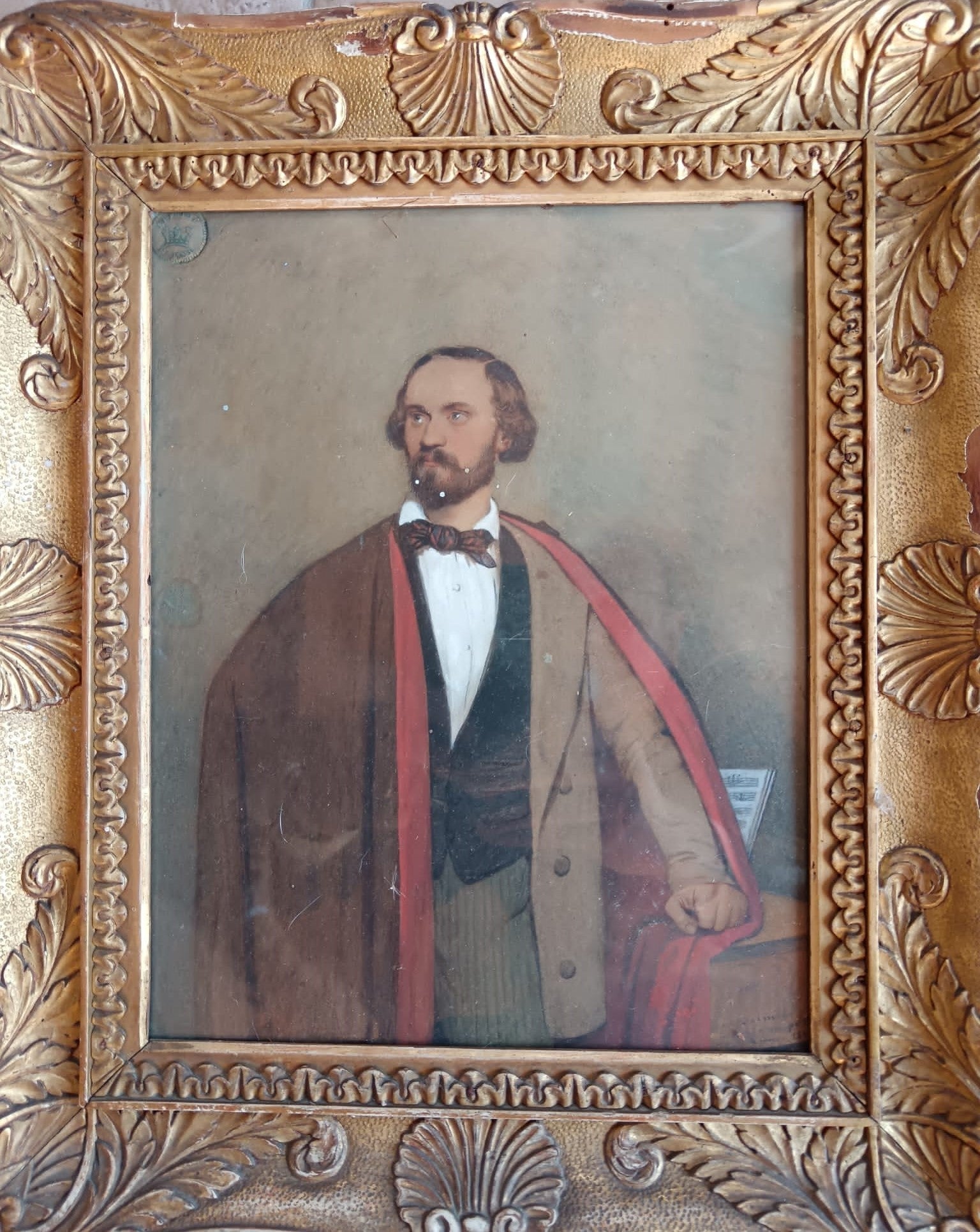 RITRATTO DEL 1851 - AUTORE DA VERIFICARE