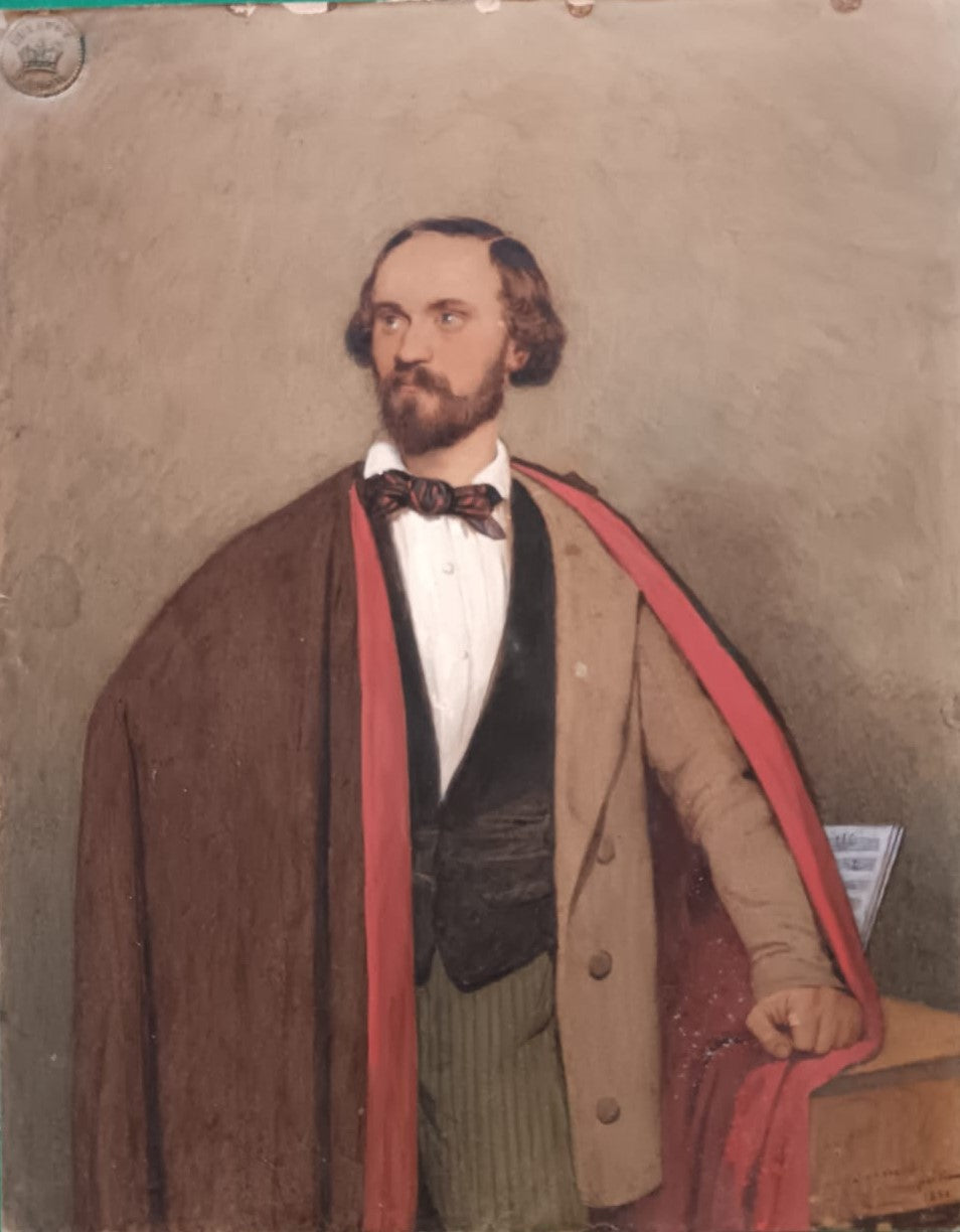 RITRATTO DEL 1851 - AUTORE DA VERIFICARE