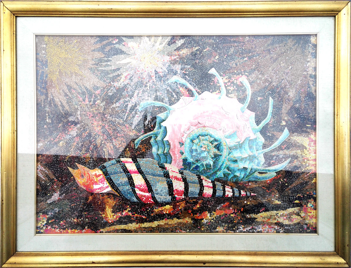 Natalino Arfelli - Natura morta con chiocciola di mare