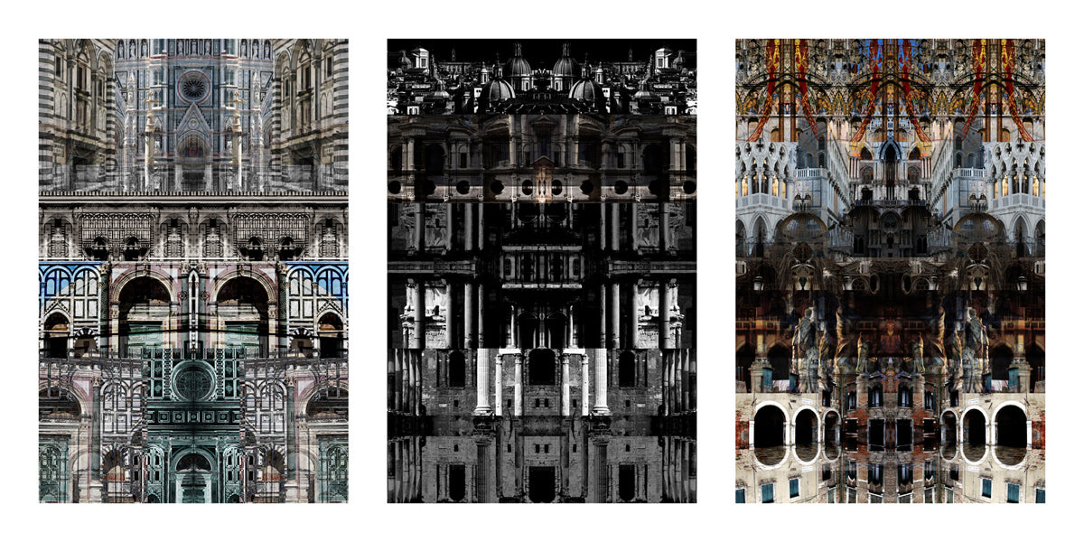 Mario Rotta - Triptych - Metaphysical Italy