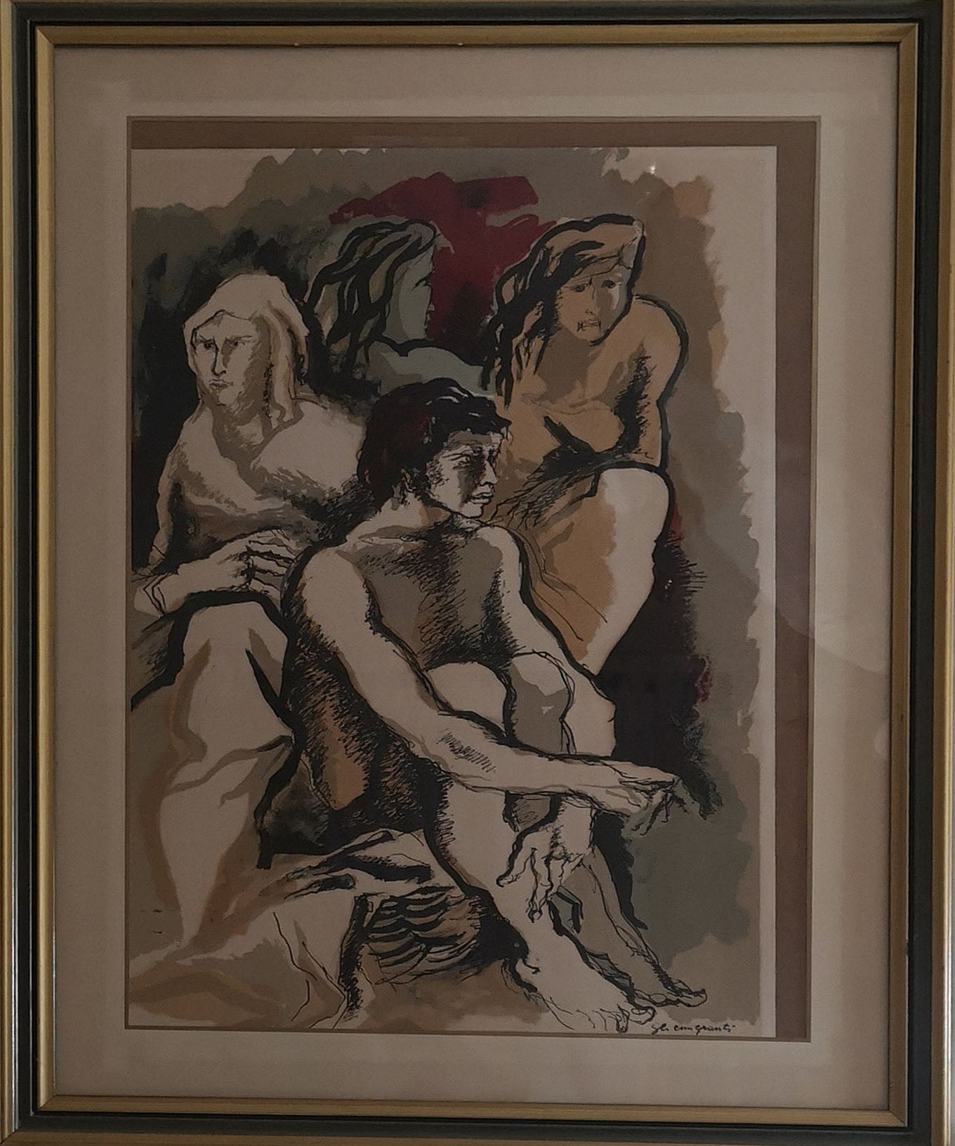 Augusto Murer - Gli emigranti