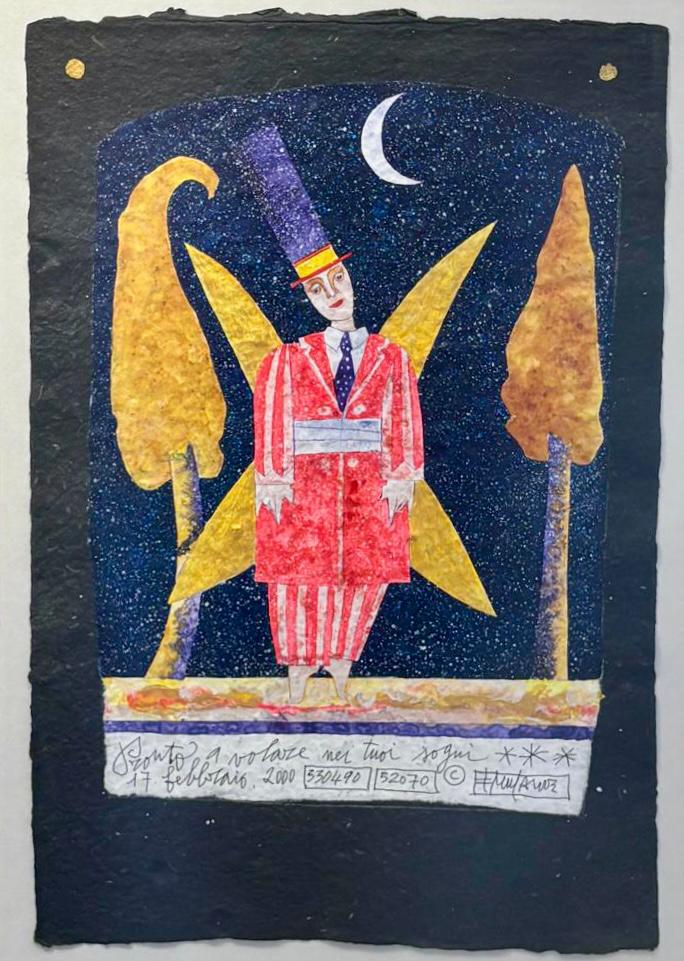Pronto a volare nei tuoi sogni – Tecniche miste – Francesco Musante