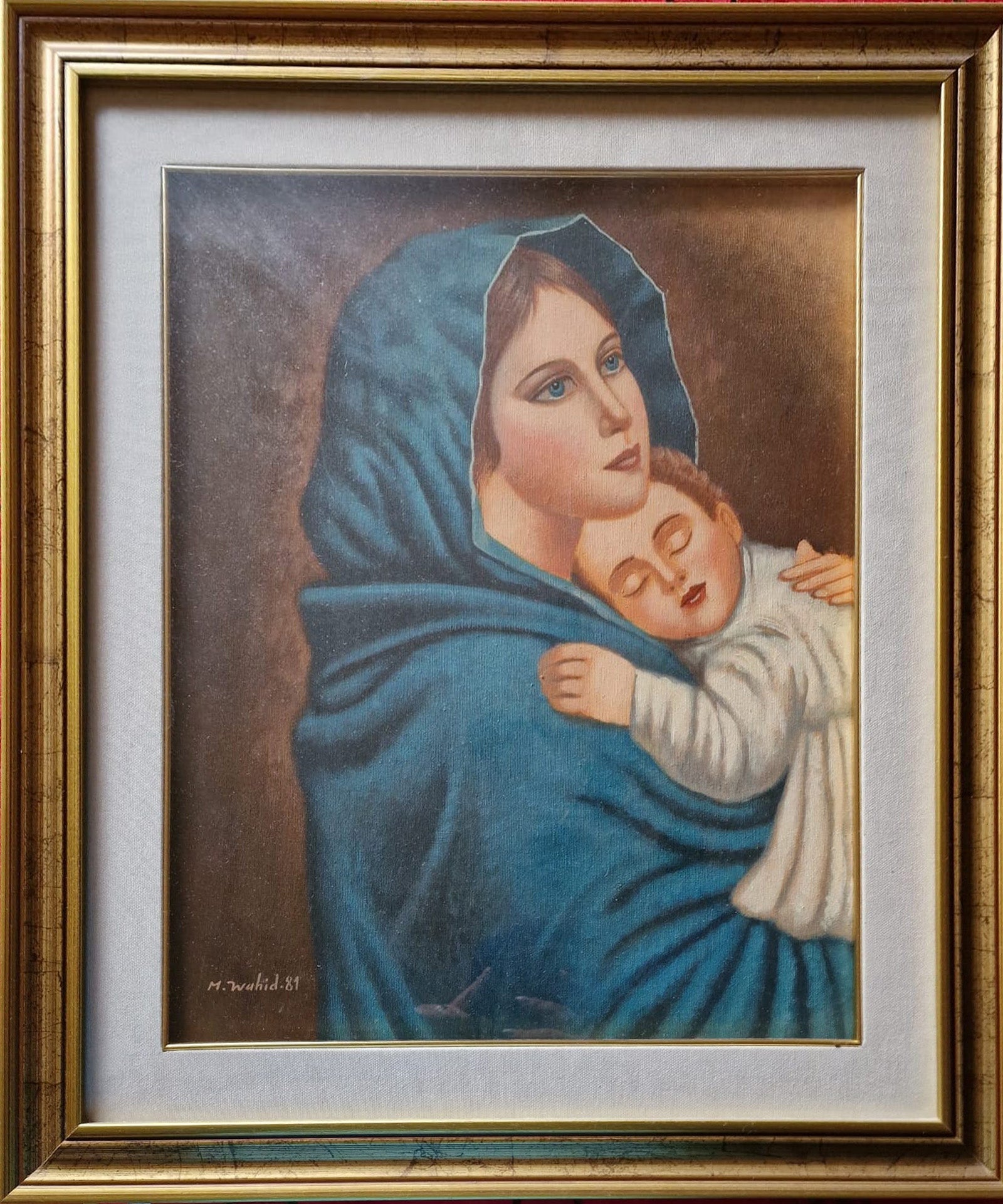Magharbeh Wahid - Madonna and Child
