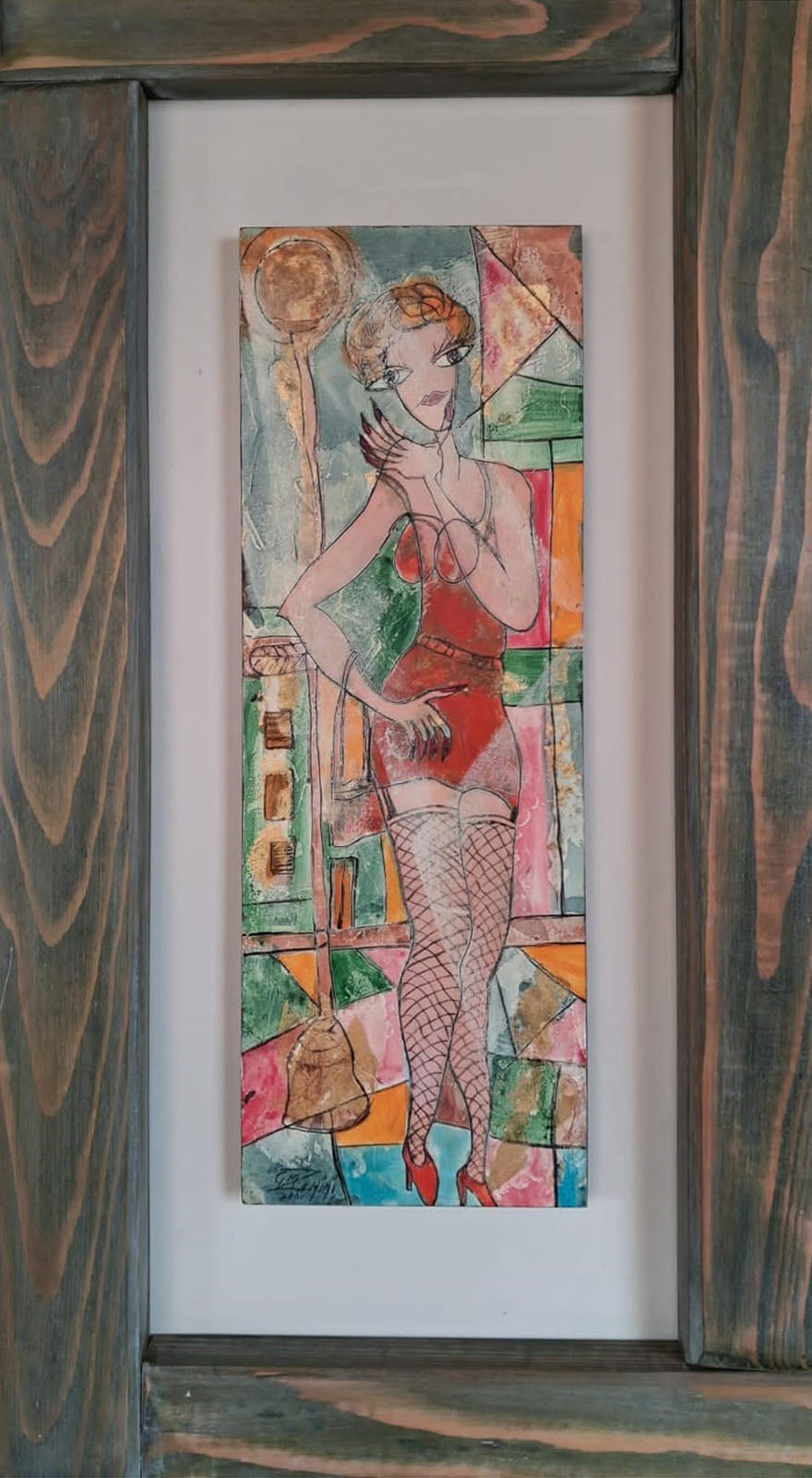 Gianmario Zanini - Senza titolo (figura femminile)