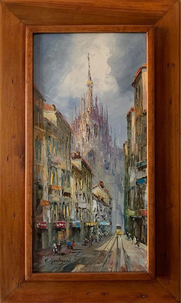 Eugenio Mantegani - Milán, Corso Vittorio Emanuele