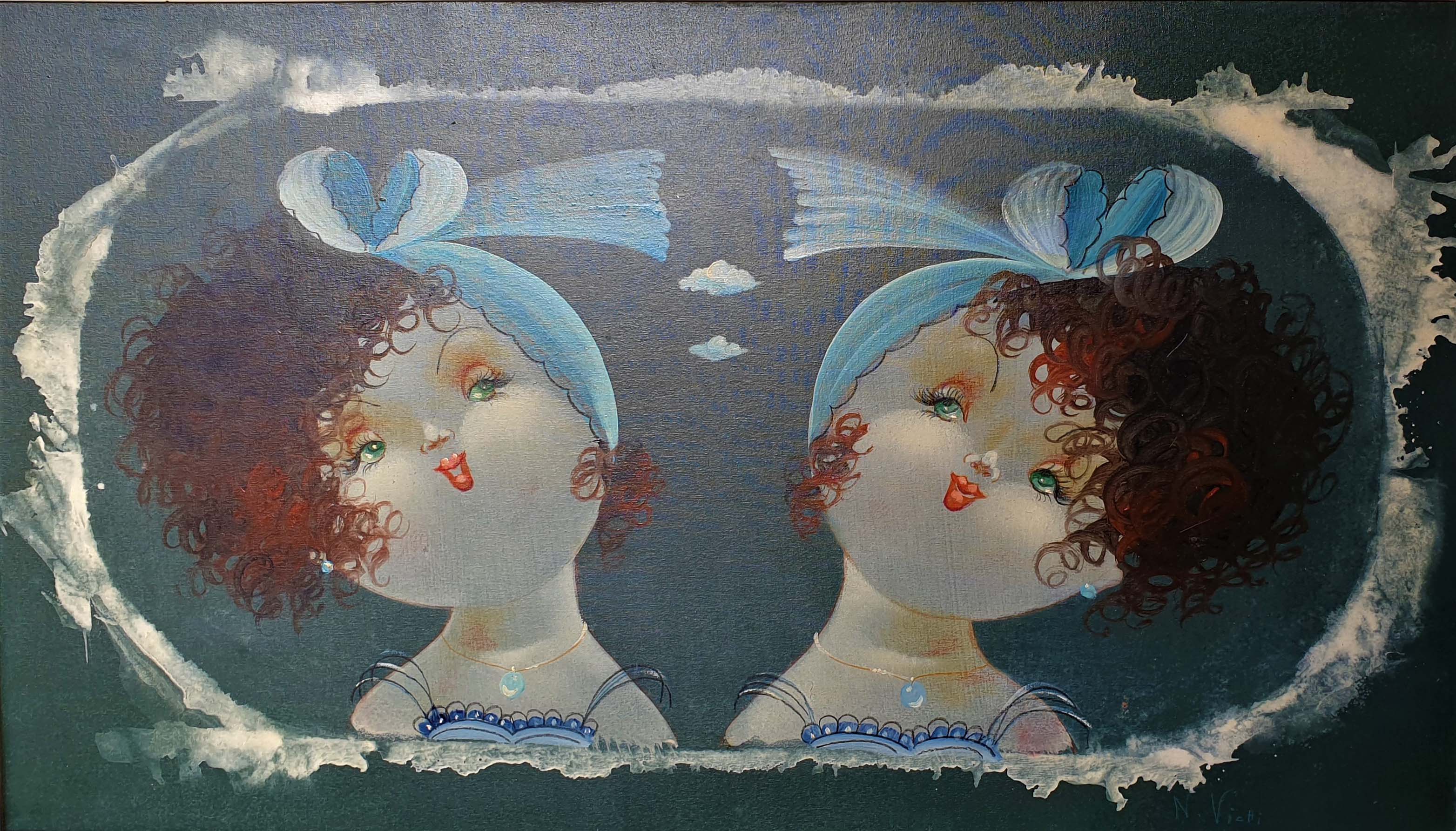 Nicola Vietti - Bambine allo specchio