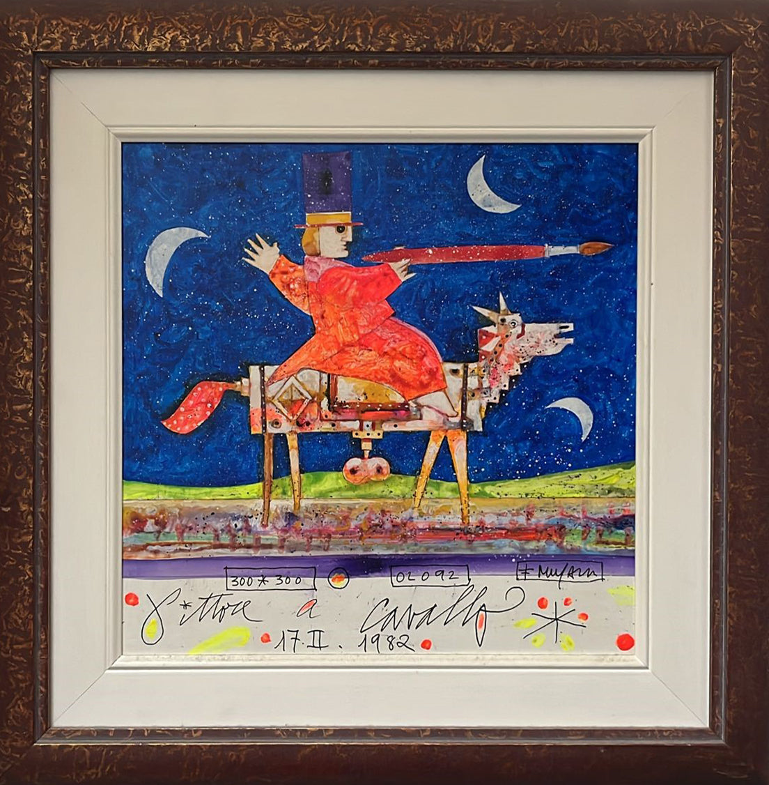 Francesco Musante - Painter on Horseback