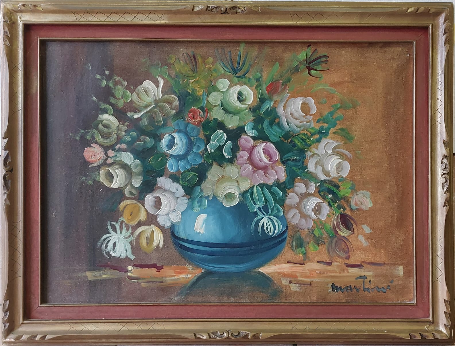 Martini - sin título (jarrón de flores)