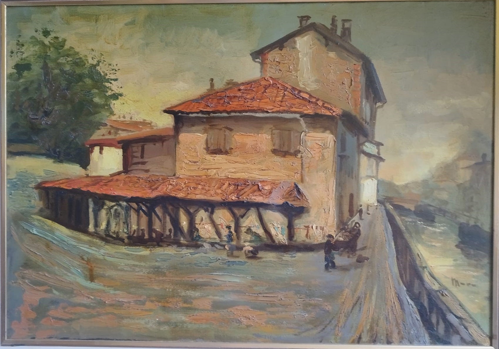 Angelo Moro - The Alley of the Washermen