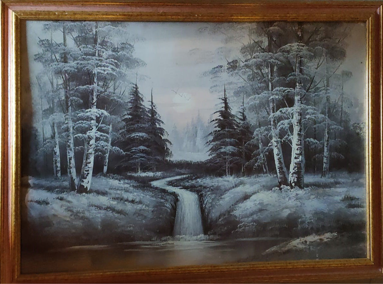 Autor desconocido - Paisaje arbolado