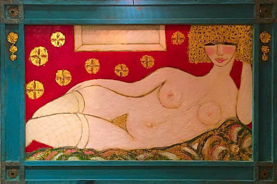 Jaquet Louis - Desnudo en bajos blancos