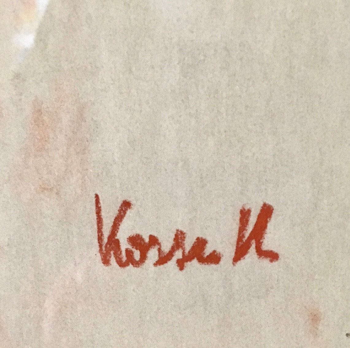 Wolfang Alexander Kossuth - Nudo in piedi con brocca