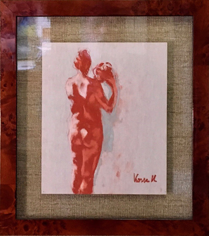 Wolfang Alexander Kossuth - Nudo in piedi con brocca