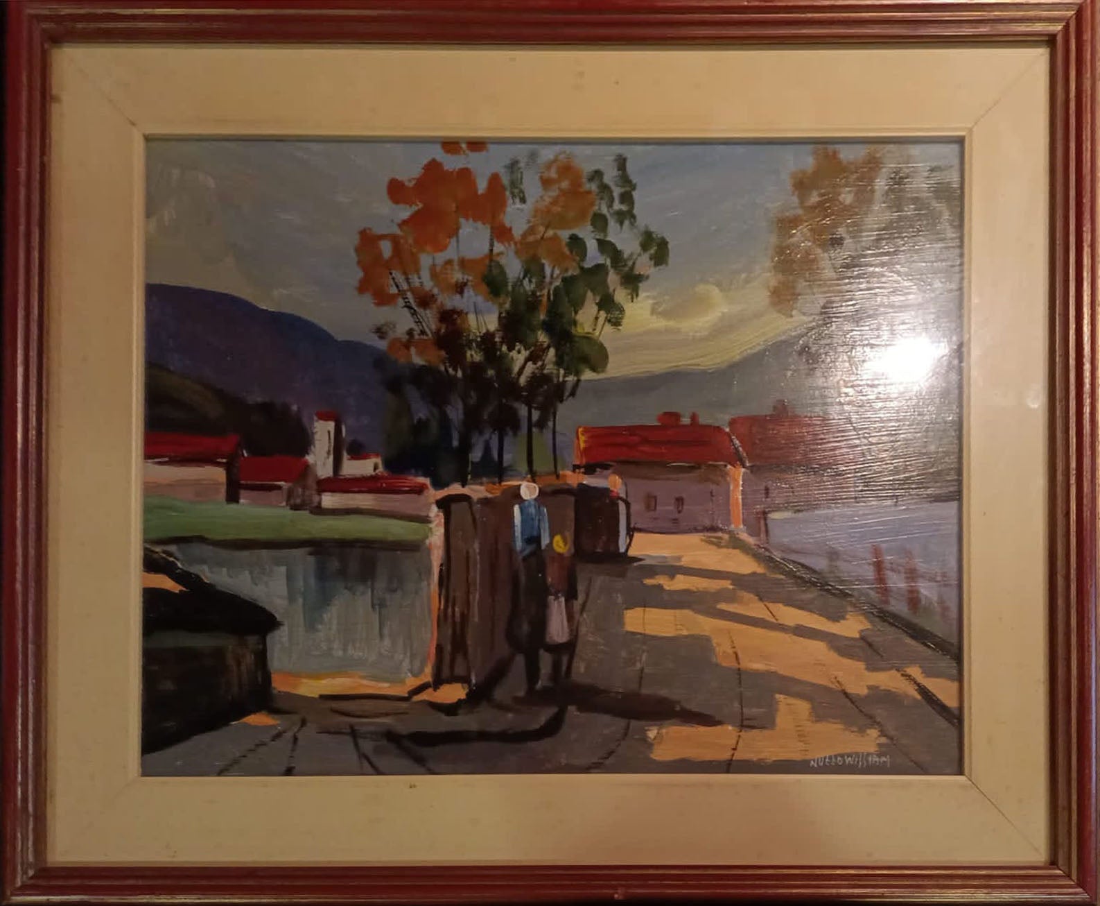William Nuzzo - Casa e strada tra ombra e luce