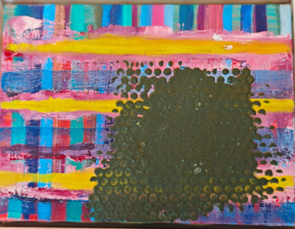 Massimo Kaufmann - Senza titolo (astratto) - Olio su tela