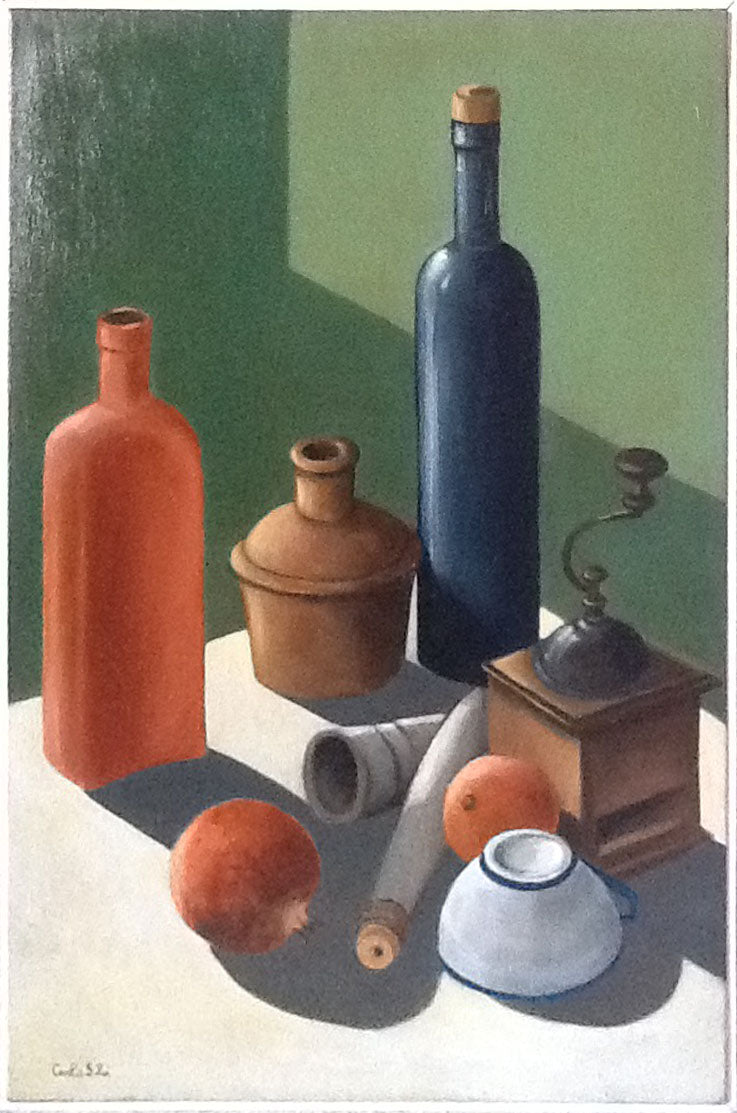 Carla Silvi - Natura morta con macinino