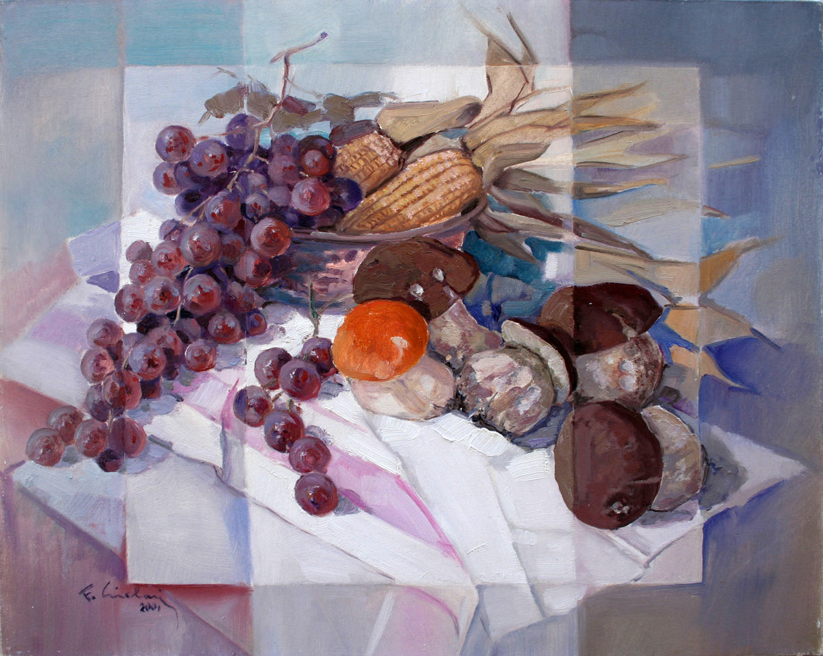 Francesco Siclari - Natura Morta con Funghi