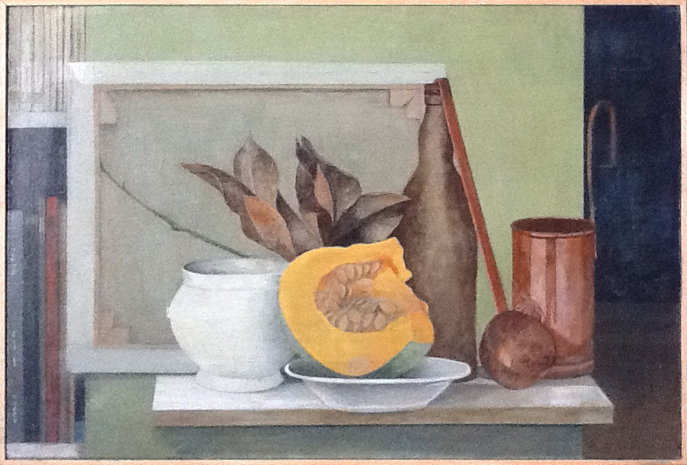 Carla Silvi - Natura morta con zucca
