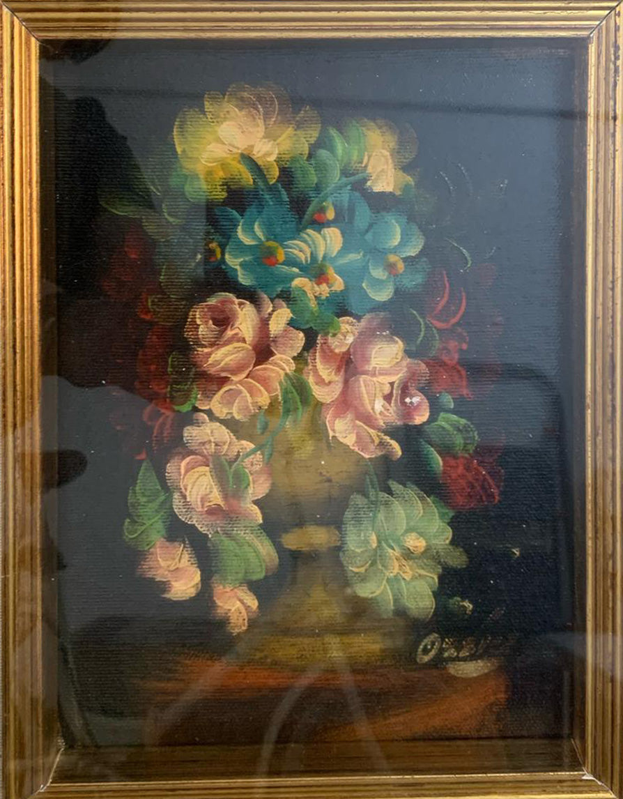 Anna Ozzici - Senza titolo (Vaso di fiori)