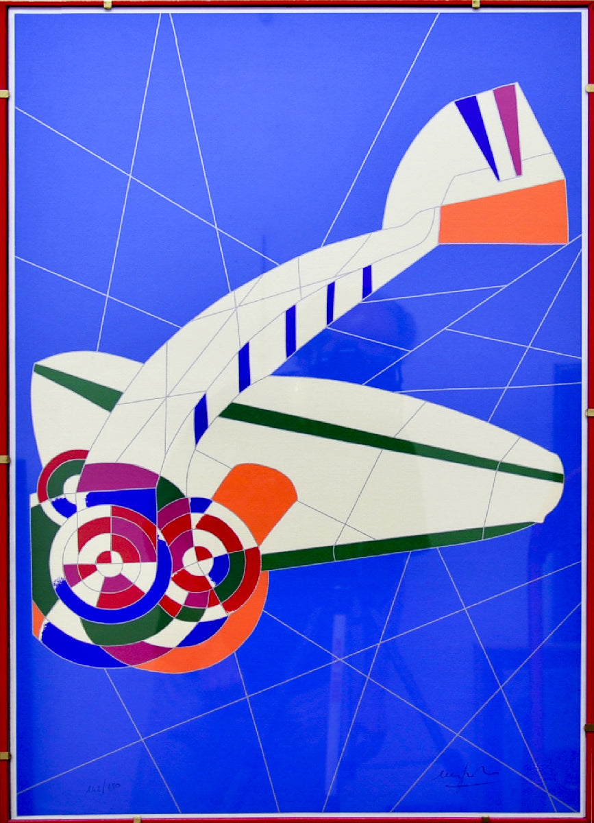 Ugo Nespolo - L'aeroplano