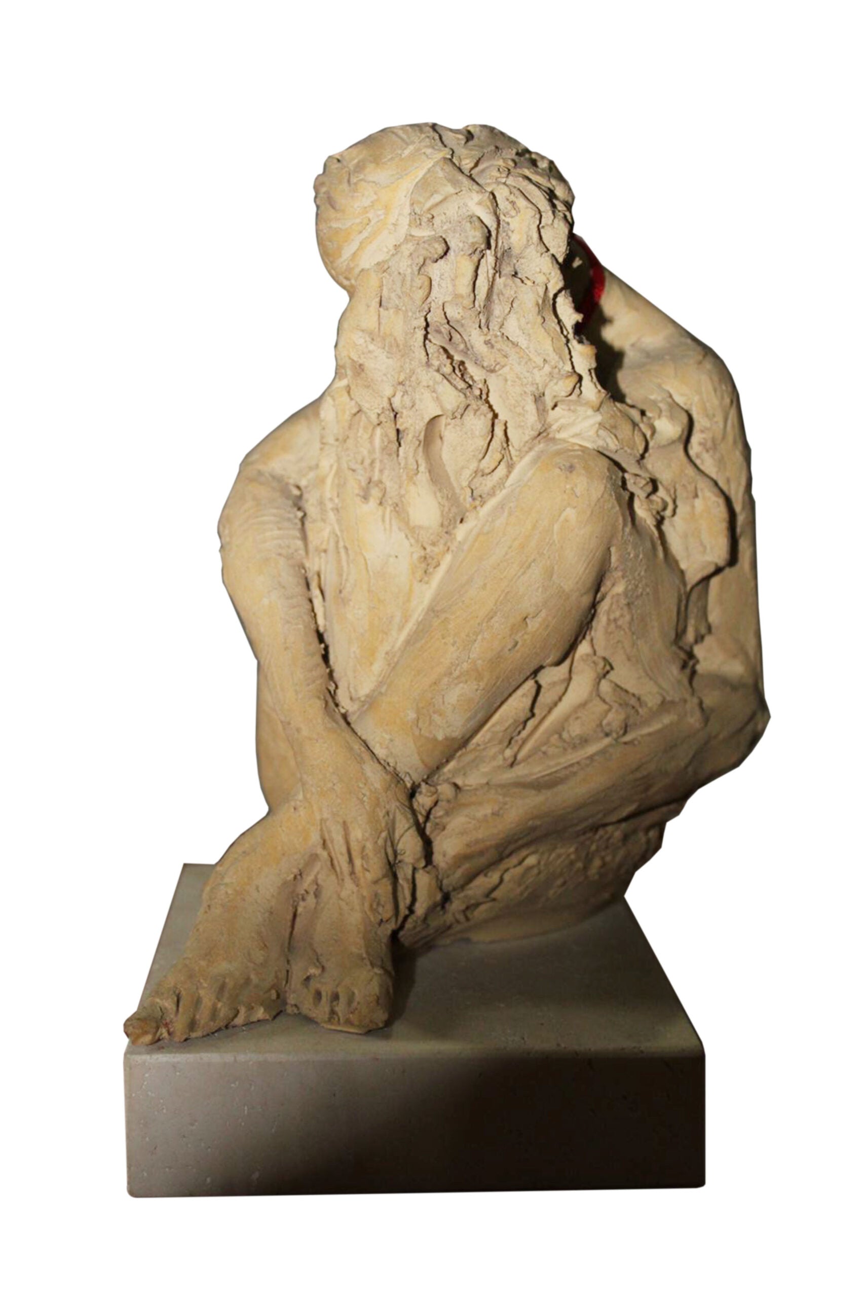 Nico Venzo - Maternità - Romantico verde - Nudo Accovacciato - Sacra Famiglia