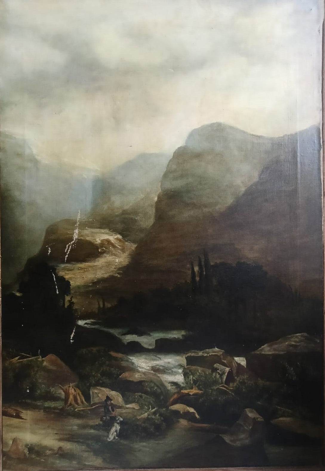 Autore sconosciuto - Senza Titolo (Paesaggio)