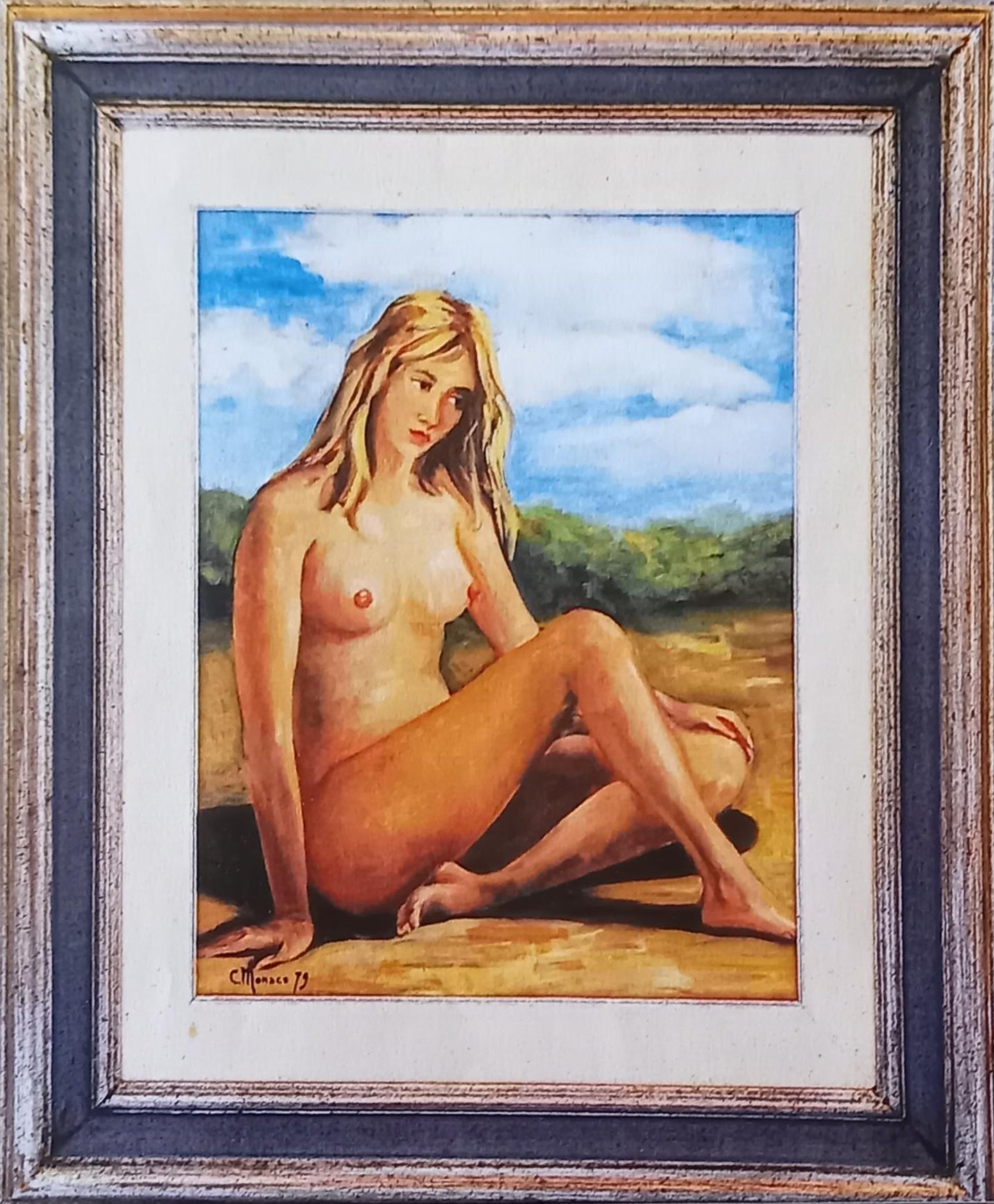 C. Monaco - Mujer desnuda