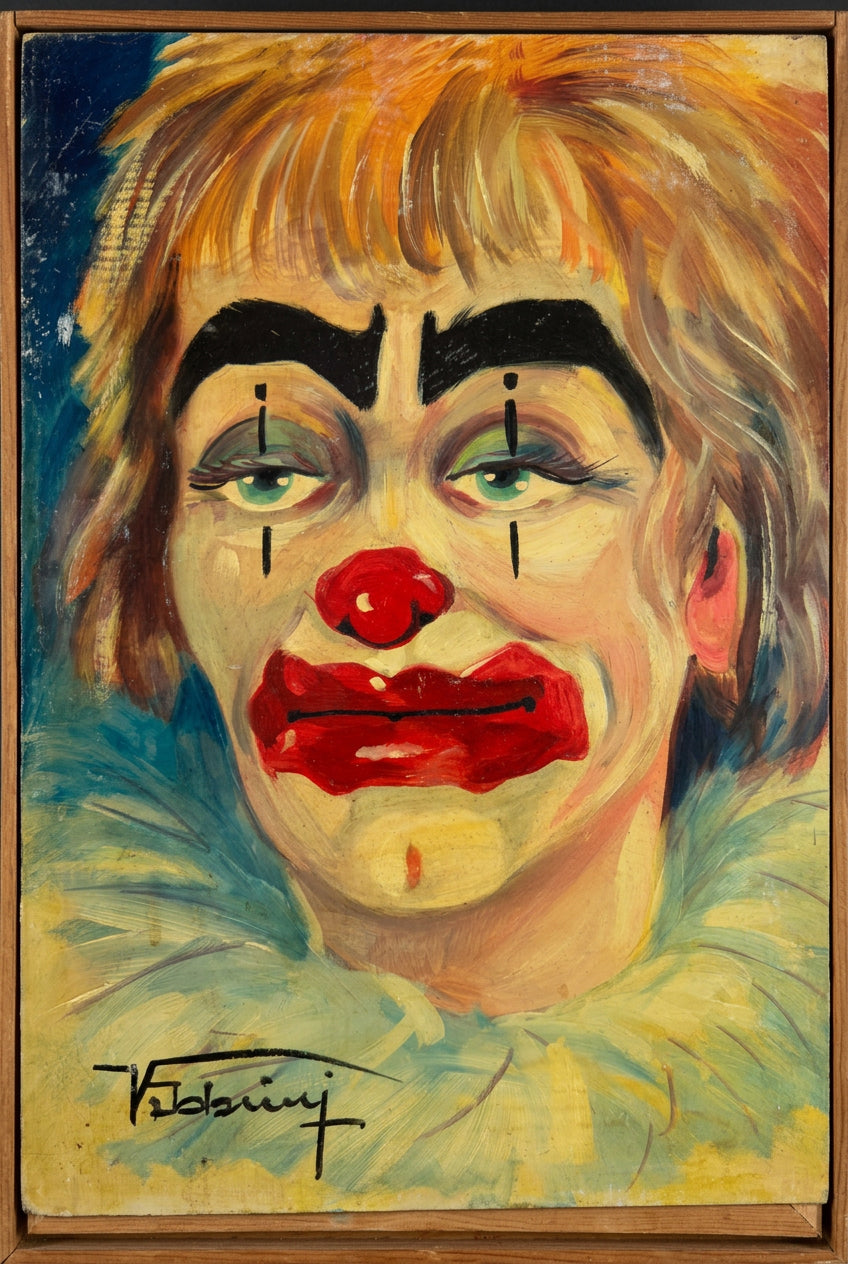 Senza titolo (Clown) - V. Fabrizi
