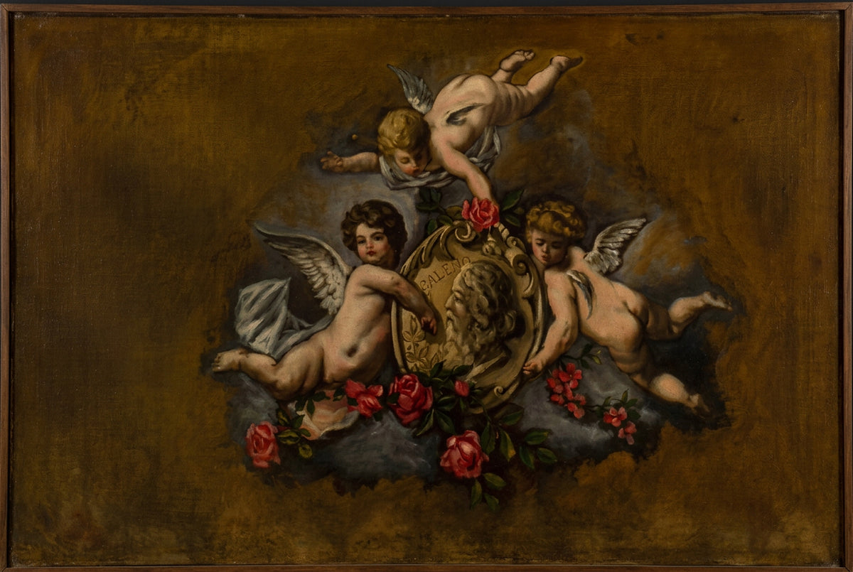 Allegoria della medicina e del sonno - Sconosc iuto