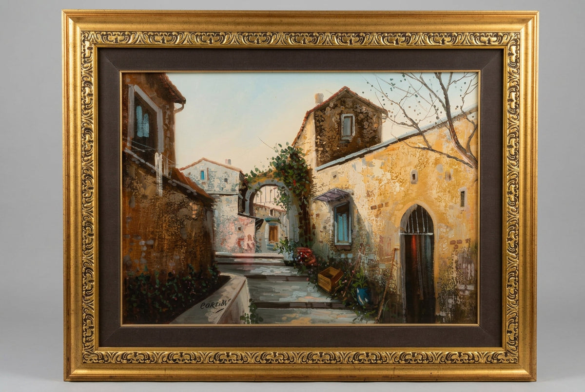 Senza titolo (scorcio urbano) - Luigi Corsini