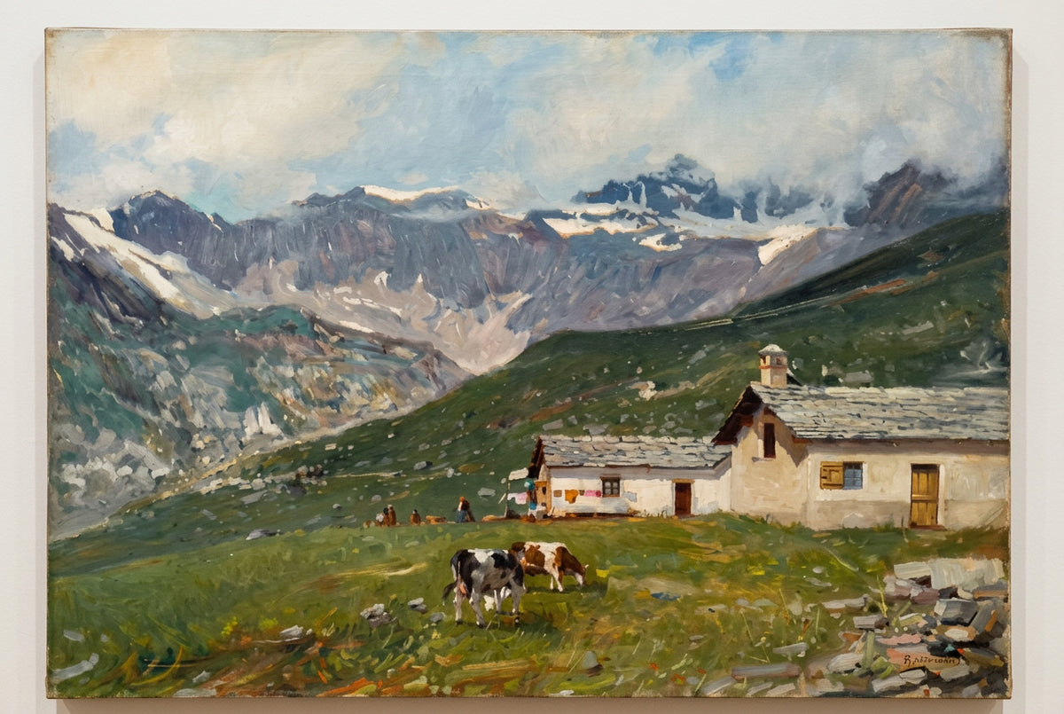 Al pascolo - Ottorino campagnari