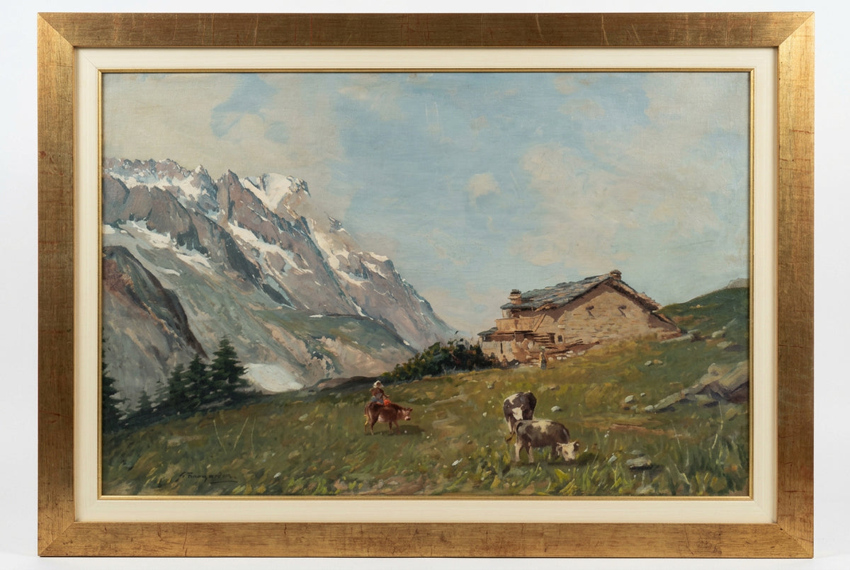 Baita in montagna - Ottorino campagnari