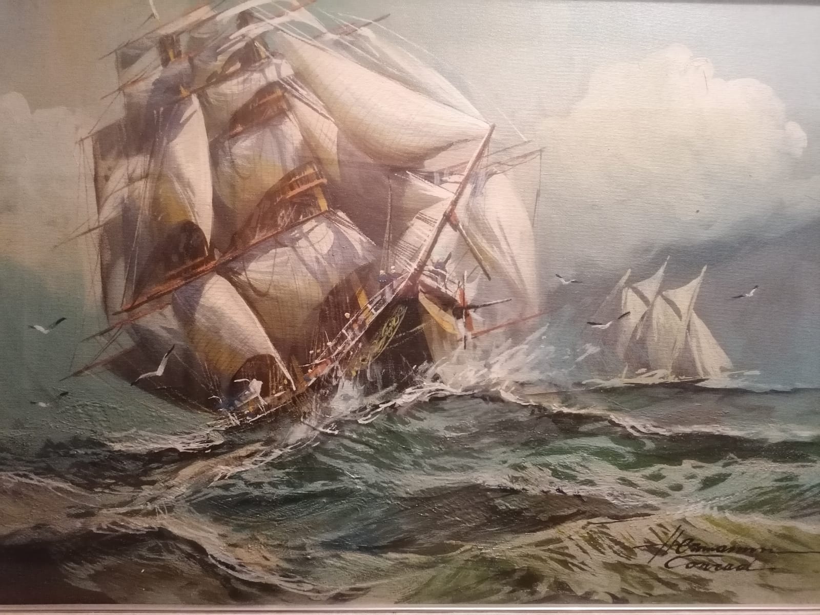 Herman Conrad - Naval Battle
