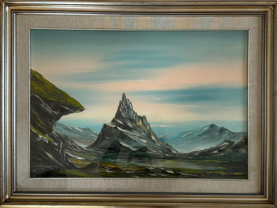 Giacomo Pastore - Senza titolo (paesaggio)