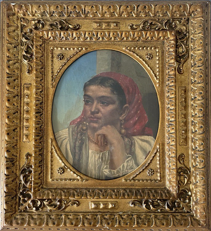Gustave Surand (atribuido a) - Cabeza de gitano